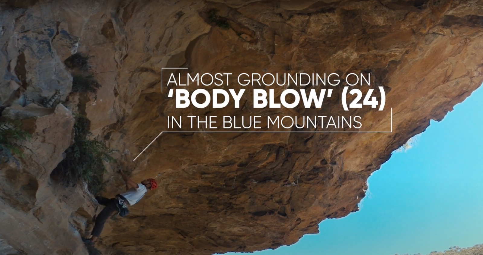 ALMOST GROUNDING ON "BODY BLOW" (24) IN THE BLUE MOUNTAINS