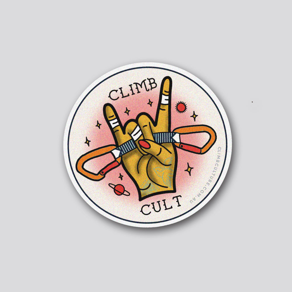 Climb Cult Sticker