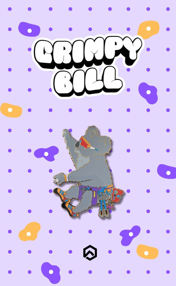 Crimpy Bill Hard Enamel Pin