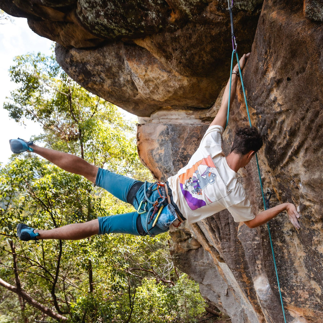 Koala Climber Unisex Tee | Ecru