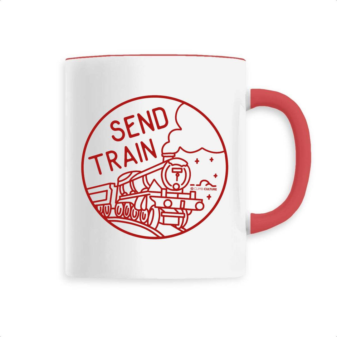 Send Train Ceramic Mug