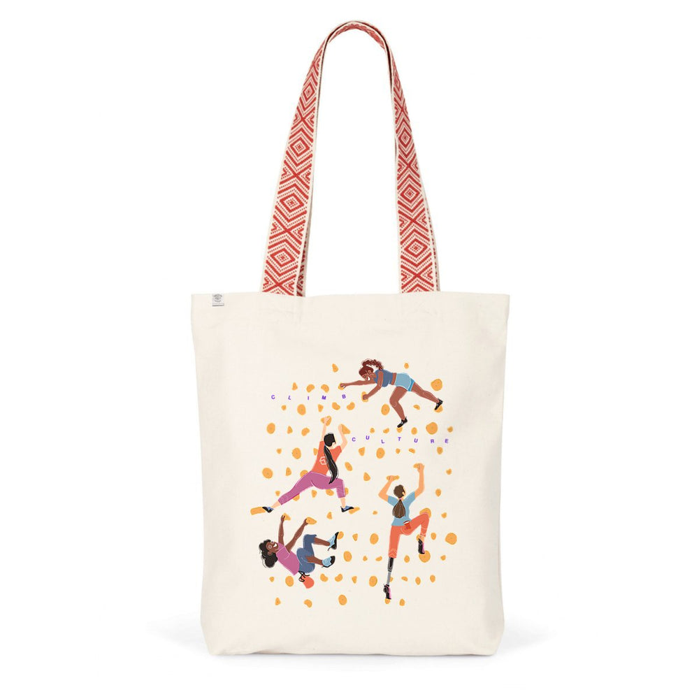 Climbing is for Every Body Organic Tote Bag