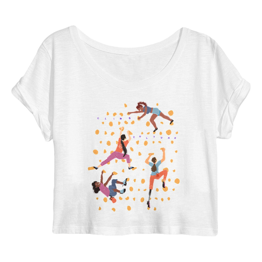 Climbing is for Every Body Womens Organic Crop